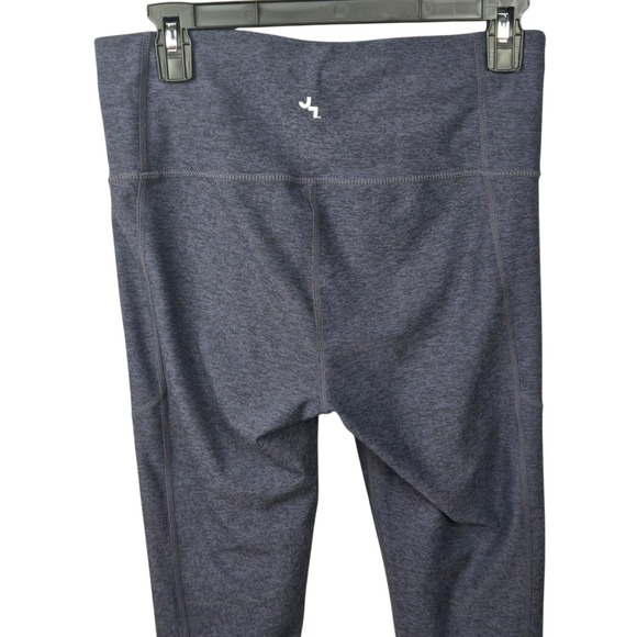 Joy Lab High Waisted Heathered Athletic Leggings Gray Workout Athleisure Medium - Picture 7 of 7